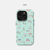 Mint Vintage Market - iPhone 15 Pro Case